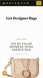 Mobile Screenshot of getdesignerbags.com